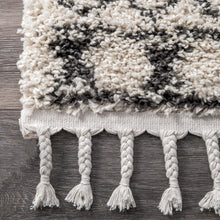 Load image into Gallery viewer, nuLOOM Vasiliki Moroccan Tribal Shag Area Rug