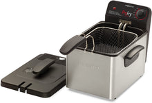 Load image into Gallery viewer, National Presto 05461 Stainless Steel Pro Fry Immersion Element Deep Fryer,Silver