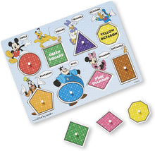 Load image into Gallery viewer, Melissa &amp; Doug Disney Peg Puzzle Bundle-Alphabet, Numbers, Shapes &amp; Colors