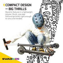 Load image into Gallery viewer, Swagtron SK3 Electric Scooter w/LED Wheels &amp; Kick-Start Boost, for Kids