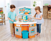 Load image into Gallery viewer, Little Tikes Home Grown Kitchen - Role Play Realistic Kitchen Real Cooking &amp; Water Boiling Sounds Kitchen Accessories Set for Girls Boys - Multicolor