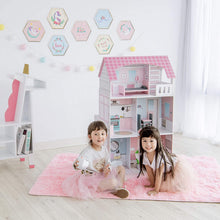 Load image into Gallery viewer, Teamson Kids - Wonderland Ariel 2 in 1 Doll House &amp; Play Kitchen - Pink / Grey