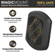 Load image into Gallery viewer, SCOSCHE MAGWSM2 MagicMount Universal Magnetic Phone/GPS Suction Cup Mount for the Car, Home or Office