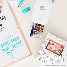 Load image into Gallery viewer, HP Sprocket Gold and White Photo Album (2HS31A)