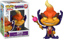 Load image into Gallery viewer, Ripto: Funk o Pop! Games Vinyl Figure Bundled with 1 Video Game Themed Trading Card (531 - 43347)