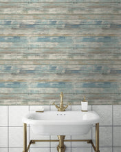 Load image into Gallery viewer, RoomMates Wood Peel and Stick Wallpaper Décor