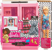 Load image into Gallery viewer, Barbie Fashionistas Ultimate Closet Doll and Accessories