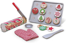 Load image into Gallery viewer, Melissa &amp; Doug Slice &amp; Bake Christmas Cookie Play Set