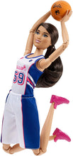 Load image into Gallery viewer, Barbie️ Made to Move️ Basketball Player Doll