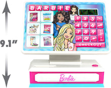 Load image into Gallery viewer, Barbie Deluxe Cash Register with Sounds, 12-Pieces