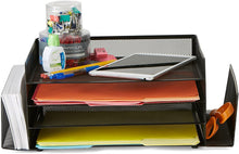 Load image into Gallery viewer, Mind Reader 4TSIDE2 Tier Desk File Tray