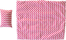 Load image into Gallery viewer, Olivia's Little World - Princess Bedding Eco-Friendly (Modern Chevron) , Wooden 18 inch Doll Furniture, White