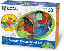 Load image into Gallery viewer, Learning Resources Garden Fresh Salad Set, Vegetables, Play Food, 38 Piece Set, Ages 2+