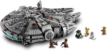 Load image into Gallery viewer, LEGO Star Wars: The Rise of Skywalker Millennium Falcon 75257 Starship Model Building Kit and Minifigures (1,351 Pieces)