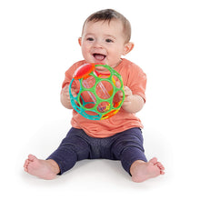 Load image into Gallery viewer, Oball Rainstick Rattle, Orange, 6.0" x 6.0" x 6.0",