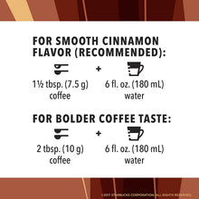 Load image into Gallery viewer, Starbucks Flavored Ground Coffee — Cinnamon Dolce — No Artificial Flavors — 6 bags (11 oz. each)