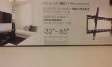 Load image into Gallery viewer, CJ Tech Tilting Television TV Wall Mount for Flat Panel 32&quot; - 65&quot;