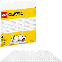 Load image into Gallery viewer, LEGO Classic White Baseplate 11010 Creative Toy for Kids, Great Open-Ended Imaginative Play Builders, New 2020 (1 Piece)