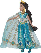Load image into Gallery viewer, Disney Aladdin Agrabah Collection, 5 Fashion Dolls with Accessories Inspired by Disney&#39;s Live-Action Movie, Genie, Aladdin, Princess Jasmine, Dalia, Jafar