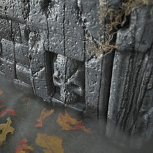 Load image into Gallery viewer, Home Accents Holiday Halloween Decor Grave Bone Crypt Ruin 48 in. Waterproof Detailed Sculpted Gray