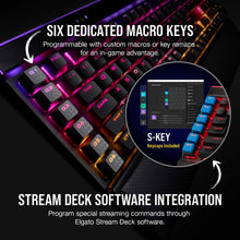 Load image into Gallery viewer, Corsair K95 RGB Platinum XT Mechanical Gaming Keyboard, Backlit RGB LED