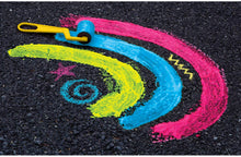 Load image into Gallery viewer, Crayola; Washable Neon Sidewalk Paint; Outdoor Art Tools; 3 Neon Paint Colors, Paint Brush, Roller and 3 Sidewalk Chalk Sticks