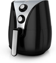 Load image into Gallery viewer, BLACK+DECKER Purify 2-Liter Air Fryer, Black/Stainless Steel, HF110SBD