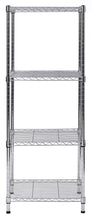 Load image into Gallery viewer, Muscle Rack SWS181847-4C Steel Wire Shelf Slim Spacesaver 18”W x 18”D x 47”H, 4 Shelves, 47" Height, 18" Width, 18" Length