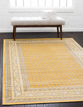 Load image into Gallery viewer, Unique Loom Williamsburg Collection Traditional Border Red Area Rug