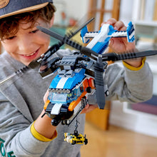 Load image into Gallery viewer, LEGO Creator 3in1 Twin Rotor Helicopter 31096 Building Kit (569 Pieces)