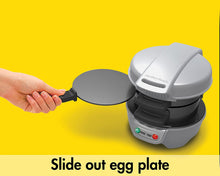 Load image into Gallery viewer, Hamilton Beach Breakfast Sandwich Maker Black, Silver