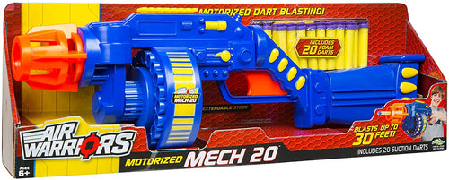 Buzz Bee Toys Air Warriors Motorized Mech 20 Blaster