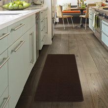Load image into Gallery viewer, Ottomanson Softy Solid Non-Slip Kitchen/Bath Rug, 20"X59", Red