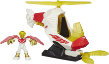 Load image into Gallery viewer, Playskool Heroes Marvel Super Hero Adventures Talon Copter with Marvels Falcon Action Figure