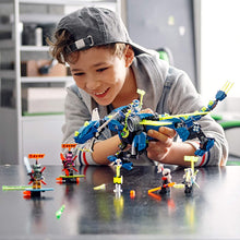 Load image into Gallery viewer, LEGO NINJAGO Jay’s Cyber Dragon 71711 Ninja Action Toy Building Kit, New 2020 (518 Pieces)