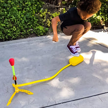 Load image into Gallery viewer, The Original Stomp Rocket Ultra Rocket, 4 Rockets - Outdoor Rocket Toy Gift for Boys and Girls - Comes with Toy Rocket Launcher - Ages 5 Years and Up, Red