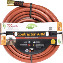 Load image into Gallery viewer, Element ELCF34050 Lead-Free, Drinking Water Safe Contractor Farm Hose 50 ft, 3/4&quot; Diameter, Red