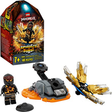 Load image into Gallery viewer, LEGO NINJAGO Spinjitzu Burst Cole 70685 NINJAGO Accessory Set Building Kit Featuring Ninja Minifigure, New 2020 (48 Pieces)