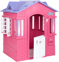 Load image into Gallery viewer, Little Tikes Cape Cottage House, Pink with Working Doors, Working Window Shutters, Flag Holder, Easy Installation Process, For Kids 2-8 Years Old