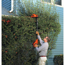 Load image into Gallery viewer, BLACK+DECKER LPHT120 18-inch 20-Volt Lithium-Ion Cordless Pole Hedge Trimmer