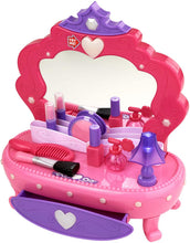 Load image into Gallery viewer, Kid connection Pretend to Play Kids Vanity Set with Mirror and Accessories