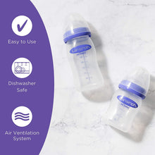 Load image into Gallery viewer, Lansinoh mOmma Breastmilk Feeding Bottle with NaturalWave Nipple, 1 Count, 8 Ounce, Medium Flow Nipple, Soft Silicone Nipple, Collapse Resistant, Anti-Colic, BPS and BPA Free