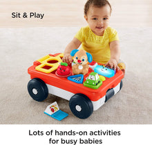 Load image into Gallery viewer, Fisher-Price Laugh &amp; Learn Pull &amp; Play Learning Wagon