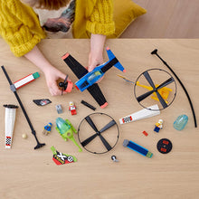 Load image into Gallery viewer, LEGO City Air Race 60260 Flying Helicopter &amp; Airplane Toy, Features 2 Ripcord Helicopters, Stunt Plane Aircraft Toy, 2 Pylons, Plus Rivera, Xtreme and Vitarush Pilot Minifigures, New 2020 (140 Pieces)