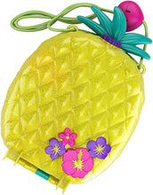 Load image into Gallery viewer, Polly Pocket Polly &amp; Lila Tropicool Pineapple Wearable Purse Compact, Multi