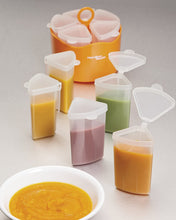 Load image into Gallery viewer, Hamilton Beach 36533 Bebe Baby Food Maker, 5 Cup Food Processor with 10 Food Containers and 2 Stackable Caddies, White