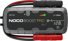 Load image into Gallery viewer, NOCO Boost Pro GB150 3000 Amp 12-Volt UltraSafe Portable Lithium Jump Starter, Car Battery Booster Pack, And Jumper Cables For Up To 9-Liter Gasoline And 7-Liter Diesel Engines