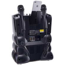 Load image into Gallery viewer, Karaoke USA GF840 Portable System, Black