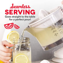 Load image into Gallery viewer, Dash Citrus Juicer Extractor: Compact Juicer for Healthy Juice, Oranges, Lemons, Limes, Grapefruit &amp; other Citrus Fruit with Easy Pour Spout + 32 oz Pitcher