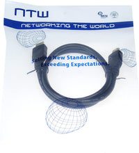 Load image into Gallery viewer, NTW High Performance Gold Plated HDMI Cable with CL2 Fire Safety Rating, 24 AWG, Ethernet and High Definition